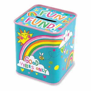 Rachel Ellen Designs Money Box Fun Fund/Good Vibes Only