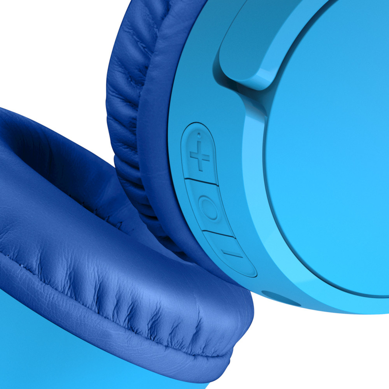 Belkin SOUNDFORM Mini Kids On-Ear Wireless Headphones Blue