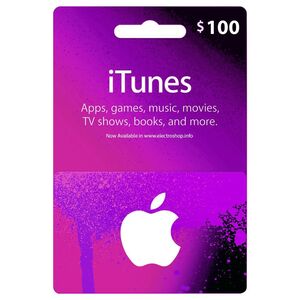 Apple iTunes Gift Card (US) - USD 100 (Digital Code)