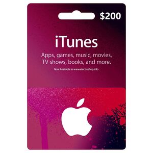 Apple iTunes Gift Card (US) - USD 200 (Digital Code)