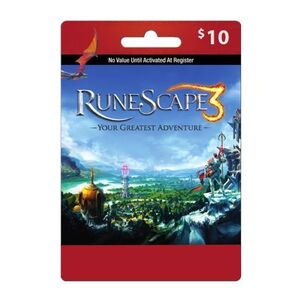 Runescape Gift Card - USD 10 (Digital Code)