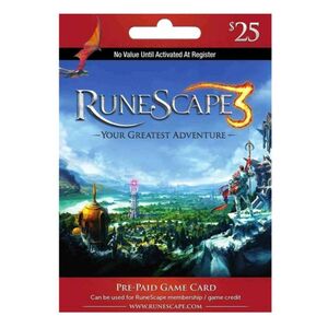 Runescape Gift Card - USD 25 (Digital Code)