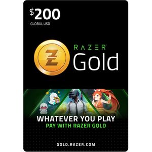 Razer Gold Pins (Global) - USD 200 (Digital Code)