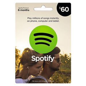 Spotify Gift Card (US) - USD 60 (Digital Code)