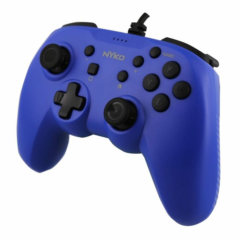 Nyko Prime Blue Wired Controller for Nintendo Switch
