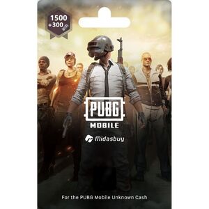 PUBG Mobile UC Top Up - 1500 + 300 (Digital Code)