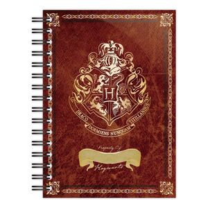Blue Sky Designs Harry Potter A5 Wiro Notebook Burgundy