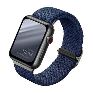 UNIQ Aspen Adjustable Braided Apple Watch Strap 38mm/40mm Blue