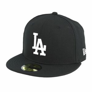 New Era MLB Basic L.A. Dodgers Black/White Cap