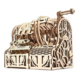 U-Gears Mechanical Models Cash Register 3D Wooden Puzzle