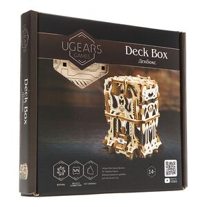 U-Gears Game Devices Deck Box 3D Wooden Puzzle
