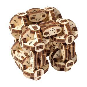 U-Gears Mini Models Flexi-Cubus 3D Wooden Puzzle