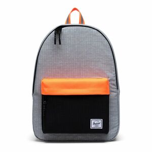 Herschel Classic Backpack Sharkskin Enzyme Ripstop/Black Enzyme Ripstop/Shocking Orange