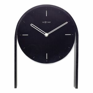 Nextime Noa Table Wood Clock Black