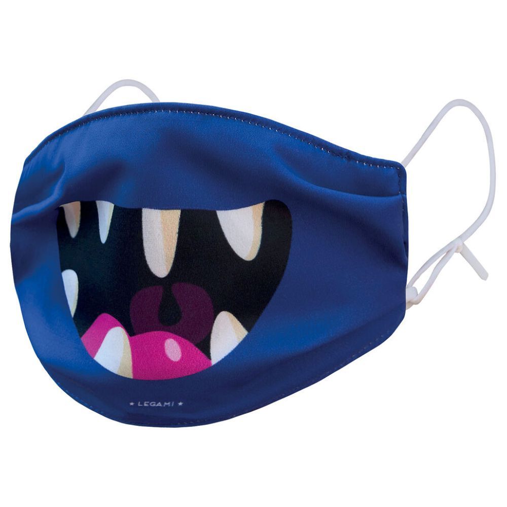 Legami What A Mask - Kids Reusable Face Mask - Smile