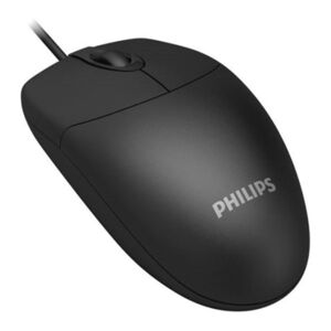 Philips Spk7234 Wired Mouse - Black