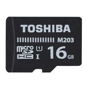 Toshiba 16GB Micro Sdhc Uhs-I Card With Adapter