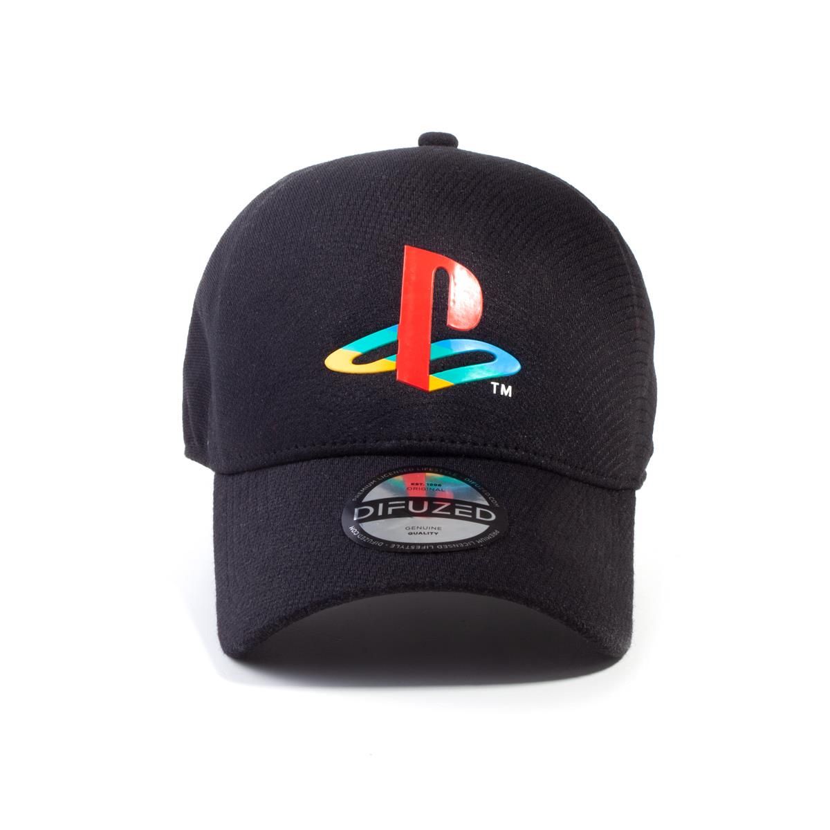 Difuzed PlayStation Logo Seamless Unisex Cap Black
