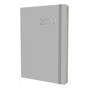 Collins Debden Legacy A5 Week To View Diary 2022 Grey