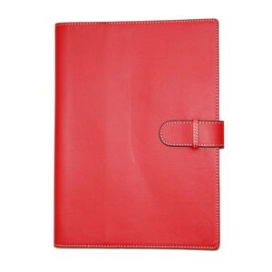Collins Debden A4 Padfolio With Wiro Notebook Red