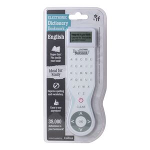 If Electronic Dictionary Bookmark White
