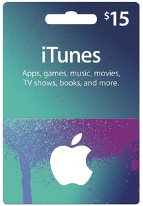 Apple iTunes Gift Card 15 USD
