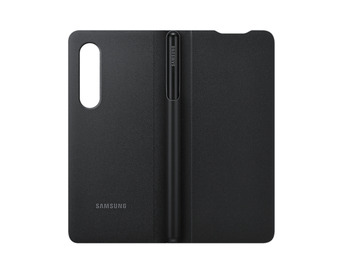 Samsung Flip Cover Black with Pen for Galaxy Z Fold 3