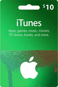 Apple iTunes Gift Card 10 USD