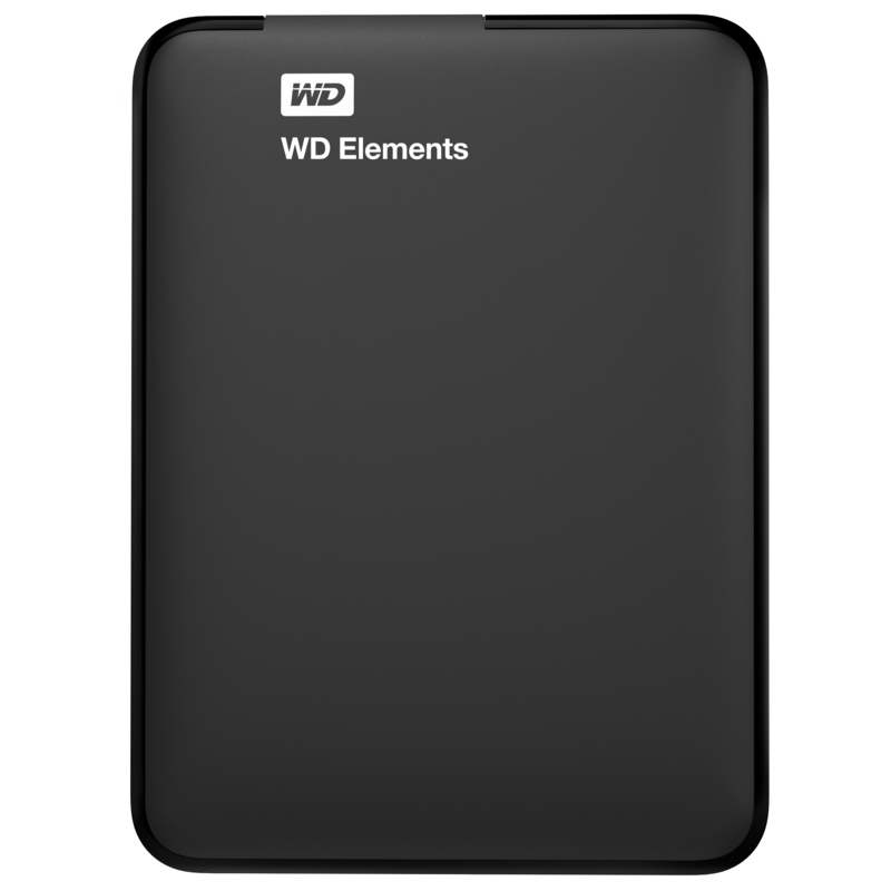 WD Elements 4TB Portable HDD Black