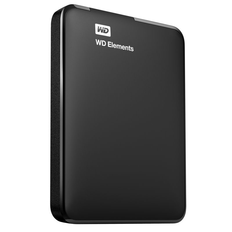 WD Elements 4TB Portable HDD Black