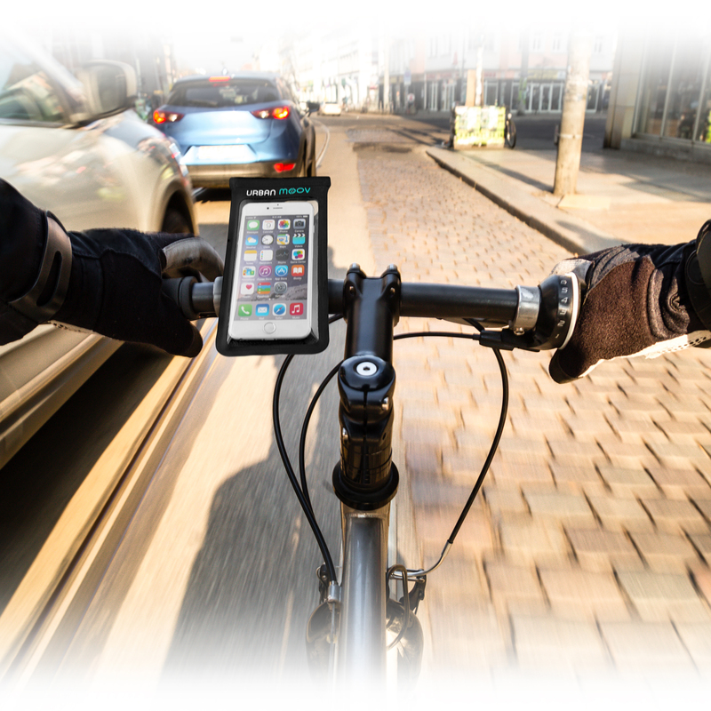 Urban Moov Universal Soft Smartphone Mount Black for Bike