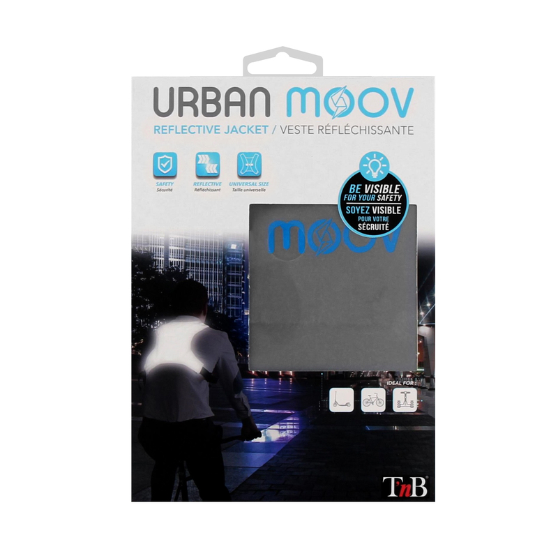 Urban Moov Reflective Jacket Grey