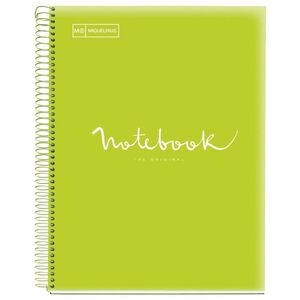 Miquelrius Mr Emotions A4 Notebook 90g Lime (120 Sheets)