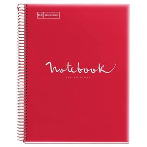 Miquelrius Mr Emotions A5 Notebook 90g Red (120 Sheets)