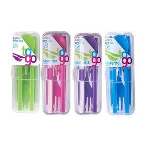 Sistema Portable Cutlery (Set of 3) - (Assortment - Includes 1 Color)