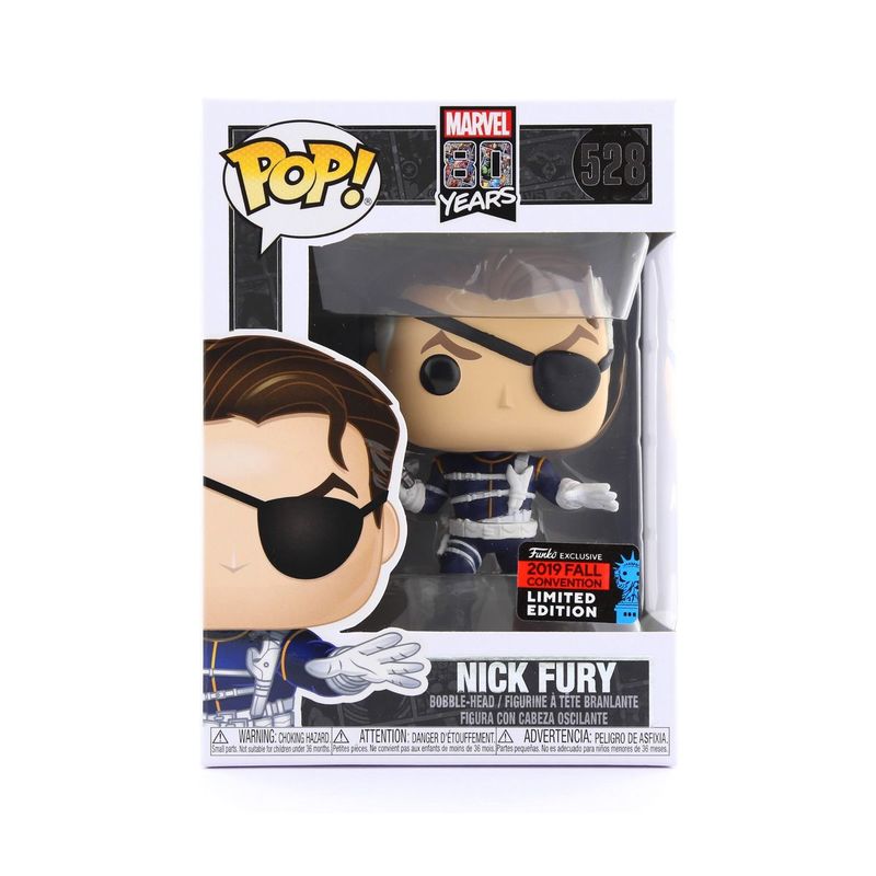 Funko Pop Marvel 80th First Appearance Nick Fury Vinyl Figure (New York Comic Con)