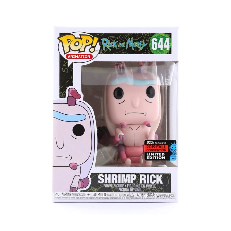 Funko Pop Animation Rick & Morty Shrimp Rick Vinyl Figure (New York Comic Con)