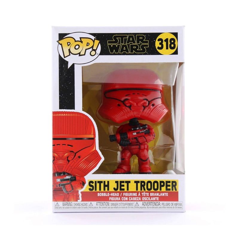 Funko Pop Star Wars Ep 9 Star Wars Sith Jet Trooper Vinyl Figure