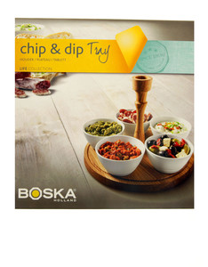 Boska Chip And Dip Tray With 5 Bowls