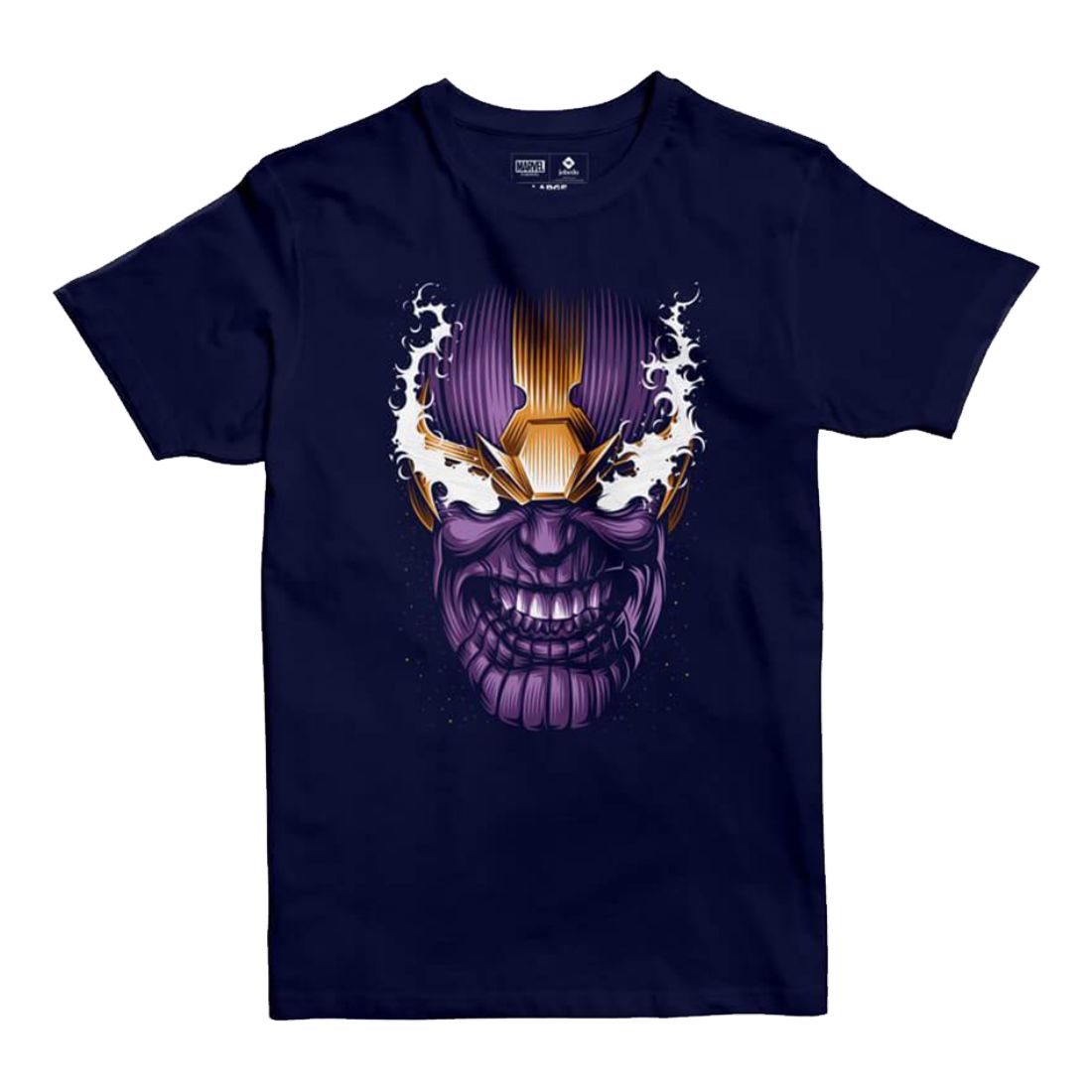 Marvel Thanos Mad Titan Men's T-Shirt Navy Blue