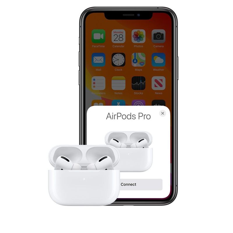 Apple AirPods Pro Noise-Cancelling Earphones with Wireless Charging Case