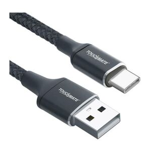 Touchmate Fast Charging Braided Type-C Cable 1m