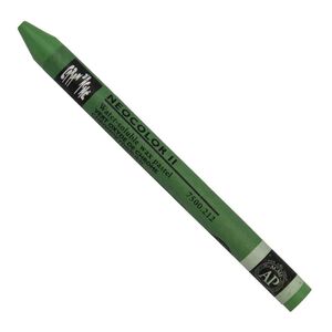 Caran d'Ache 7500.212 Neocolor II Watercolor Crayon - Chrom Oxid Green