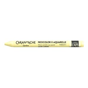 Caran d'Ache 7500.011 Neocolor II Watercolor Crayon - Light Yellow