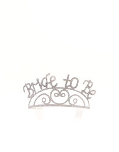 Elope Bride To Be Sparkle Tiara Unisex 14+ Silver