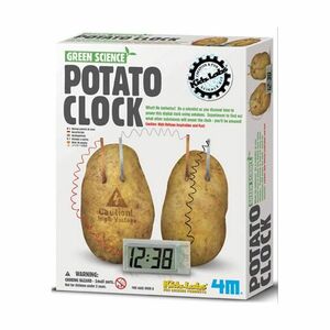 4M KidzLabs Green Science Potato Clock Kit