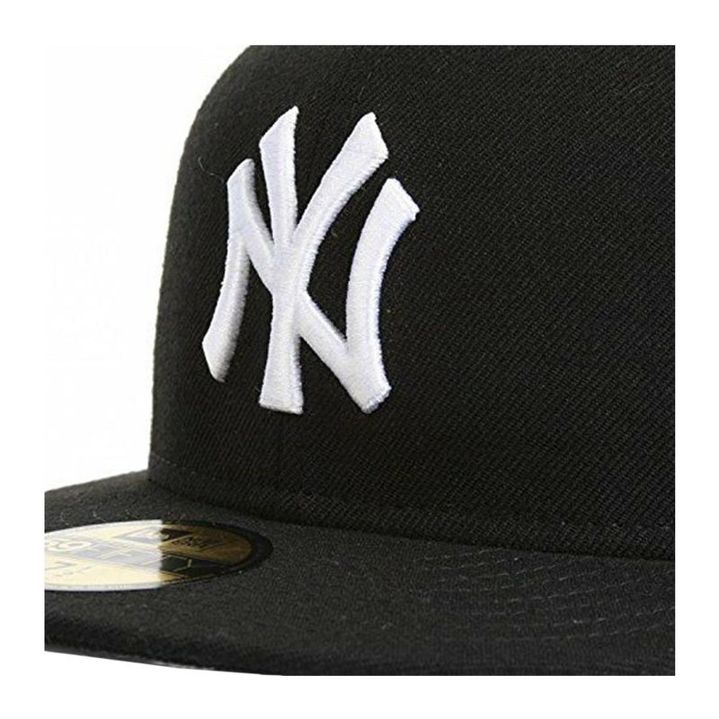 قبعة نيو إيرا (أم أل بي) ليج باسيك نيويورك ينكي أزرق بحري للرجال كبير / (اكس أل)
