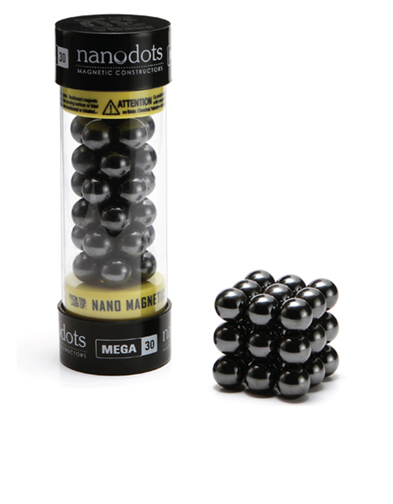 Mega Nanodots 30 Magnetic Dots Black