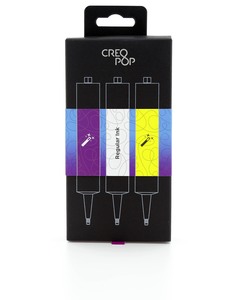 Creopop Inks Regular Purple/White/Yellow
