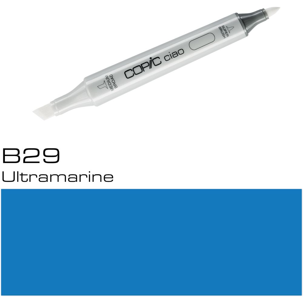 قلم ماركر كوبيك تشاو  B29 - أزرق بحري غامق